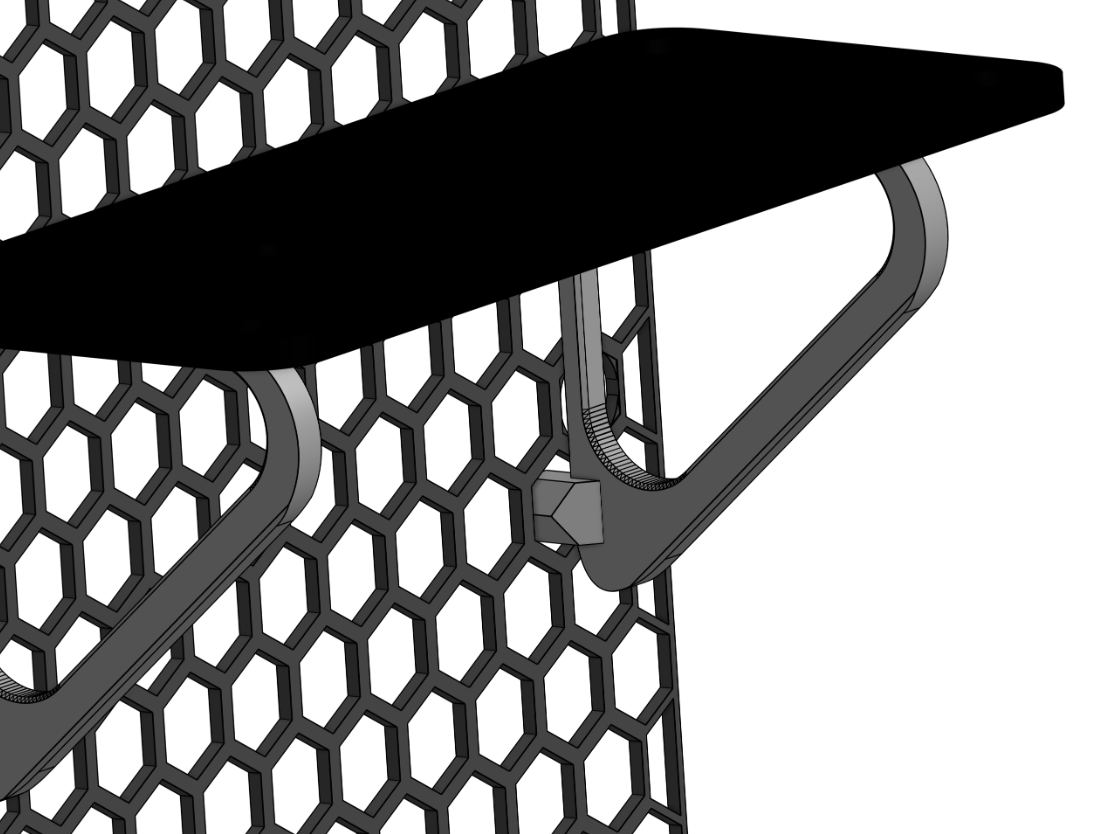 AMS HT Side Mount Shelf  for Biqu Panda Stack HSW