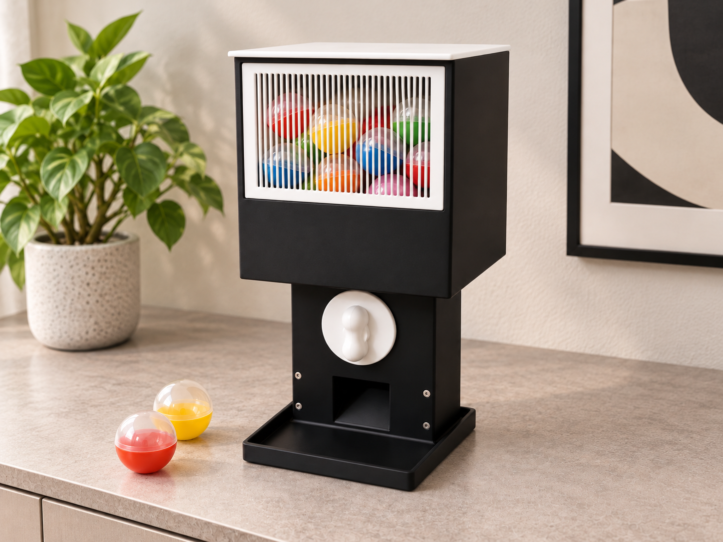 Capsule Dispenser | Kapselautomat | 38mm Capsules - 1