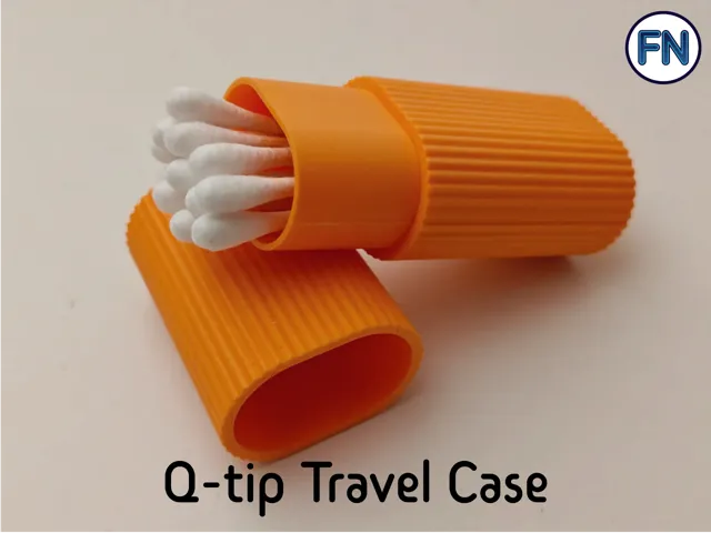 Q-tip travel case