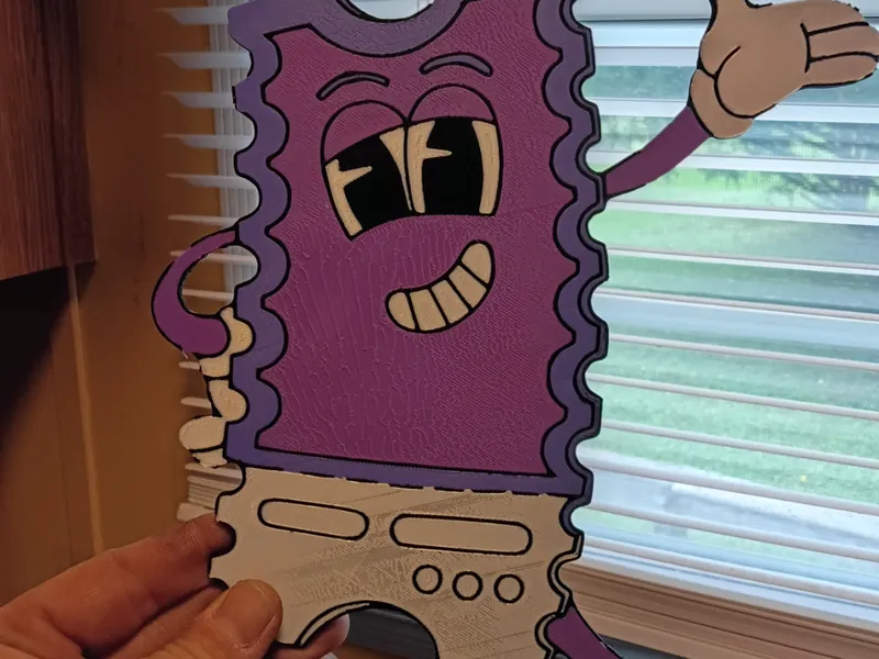 Movie Theater Ticket Character