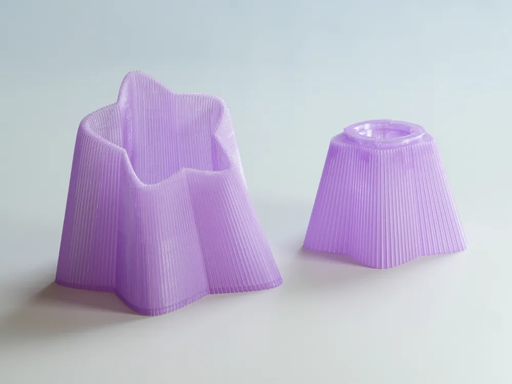 03_You are my only Star Lamp / Organic Style - Free 3D Print Model ...