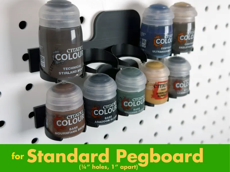 Citadel 12ml/18ml/24ml Holder for Pegboard