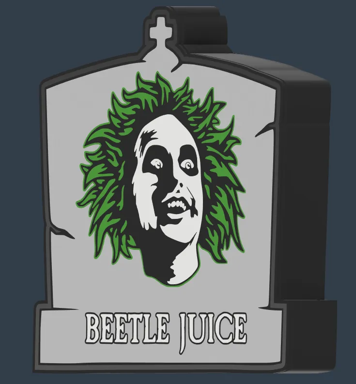 Beetle Juice Light Box
