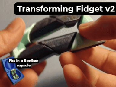 Transforming fidget v2 (2 sizes)