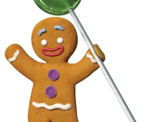 Gingerbread man shrek - hombre de jengibre shrek