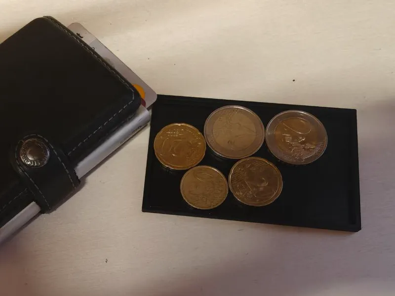 Münzfach für SECRID Wallet