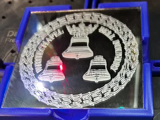 Mirror Engraving Jig for Galvo Lasers (Commaker)