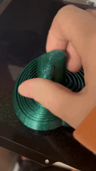 Fidget cœur extensible avec poignée