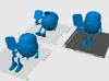 NO AMS - CHOOSE A PLATE!!! 0.2mm layer, 3 walls, 8% infill