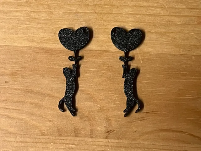 cat earrings