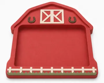 Bandeja organizadora: Barn Sensory Tray – Farm-Themed Sensory Play — vista de referencia 4