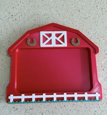 Bandeja organizadora: Barn Sensory Tray – Farm-Themed Sensory Play — vista de referencia 3