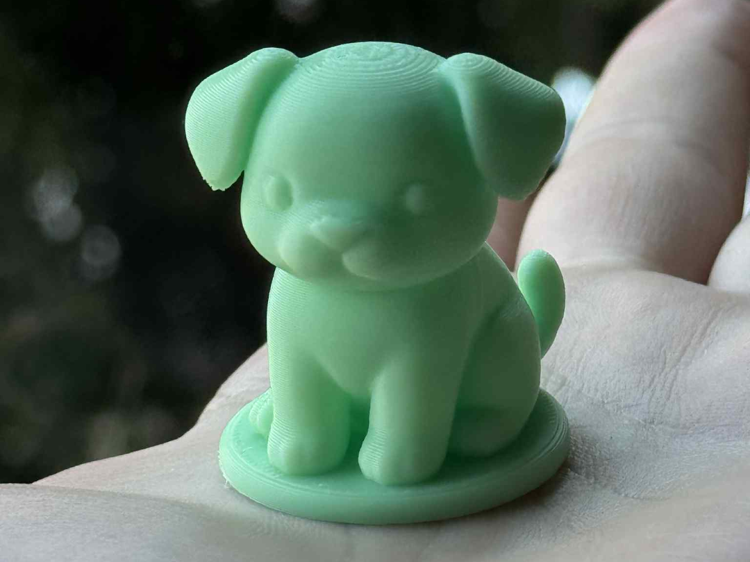 Sitting Puppy Figurine – 24 Min 