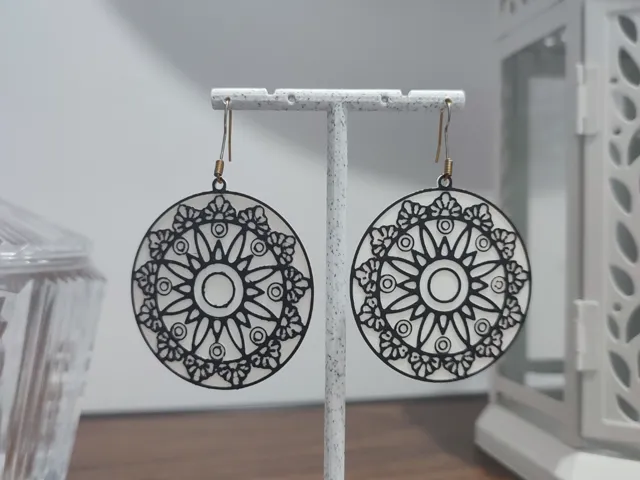 Aretes Encaje de Azahar