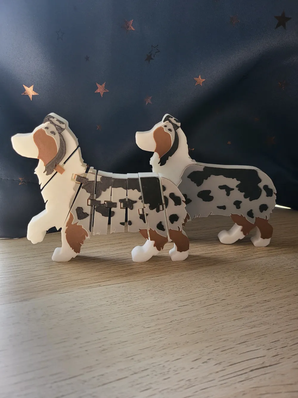 Berger australien flexible (multicolore) - Modèle d'Impression 3D Gratuit -  MakerWorld, image size:1000x1333