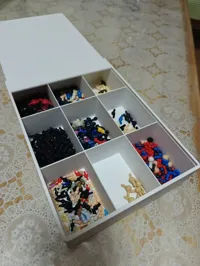 Boîte de rangement à neuf compartiments — photo 2