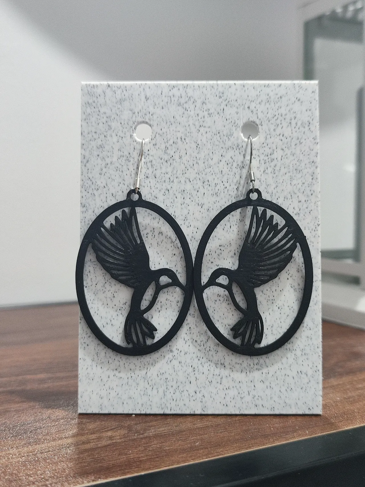 Aretes Vuelo Colibrí view 2