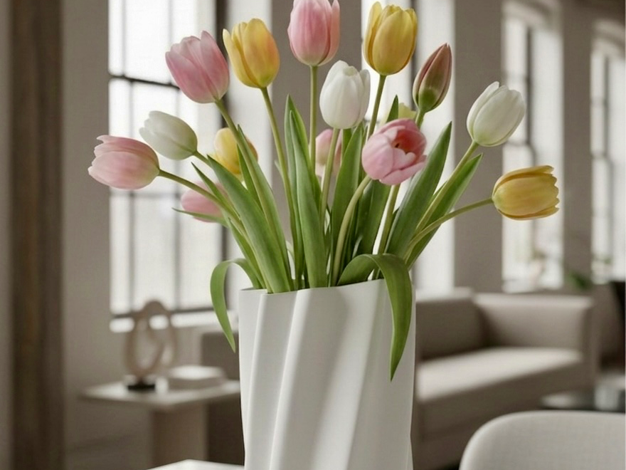Twist Vase – Minimalist Decorative Vase