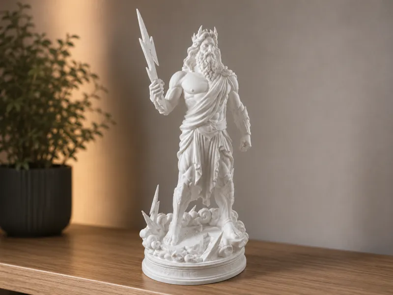 Zeus Figure Diorama – Ultra Detailed