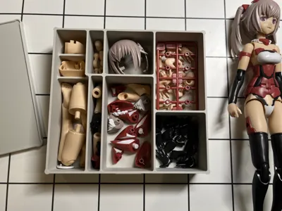 Storage Box for Kotobukia Grande Scale model kits