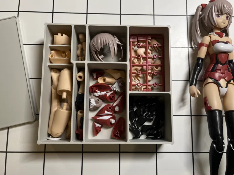 Storage Box for Kotobukia Grande Scale model kits