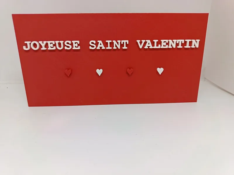 Valentine's Day plaque