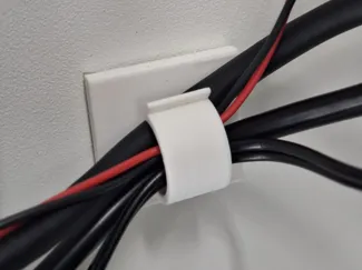 Cable organizer clip