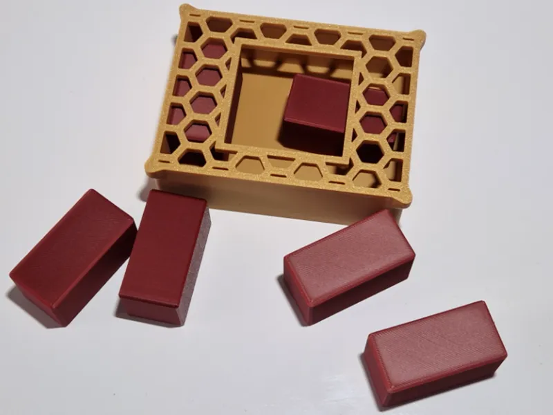 Quadra Block Puzzle  with  magnets