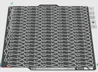 Entire table 0.2mm layer, 2 walls, 15% infill