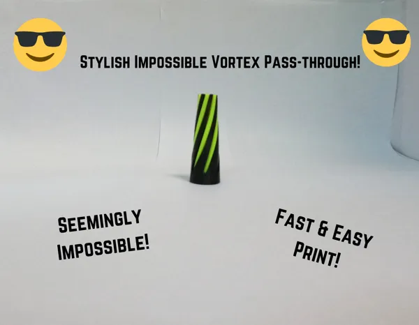 Vortex impossible — fidget à illusion
