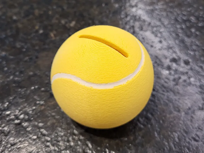 Tennisball Spardose