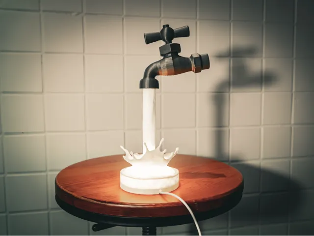 Faucet of Light 幻流之光 - 水龍頭造型小夜燈