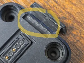 Garmin zumo XT / Tread cradle lock