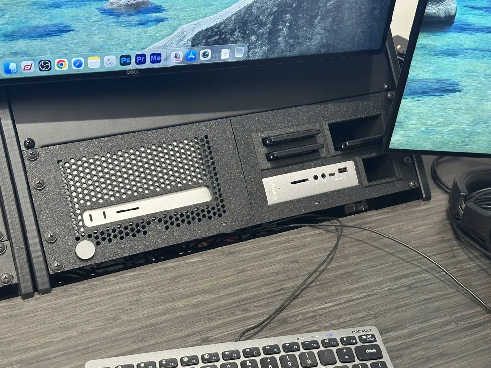 Mac Rack Gui Modular Rack System | Right Mac Studio 19” Rack 3U - Free 3D Print ...