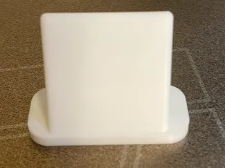 Blank display sign