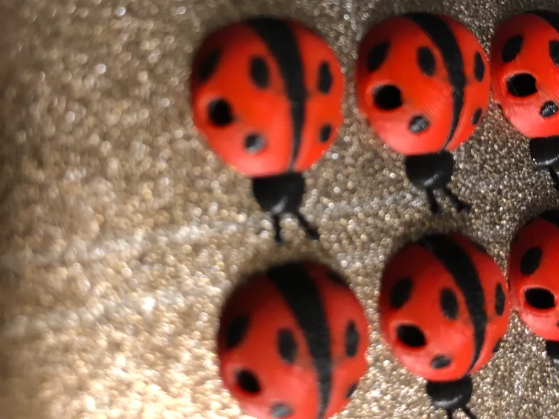 Mini Ladybug beads