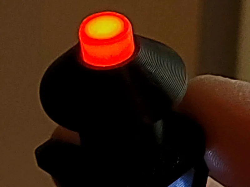 Volcano Button - short
