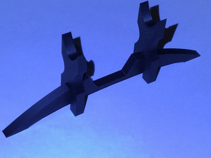 Simplistic katana stand