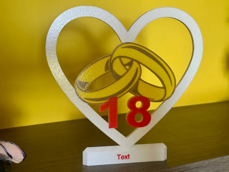 Anniversario matrimonio 18 anni