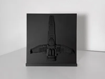 Spaceship Layered Sculpture
