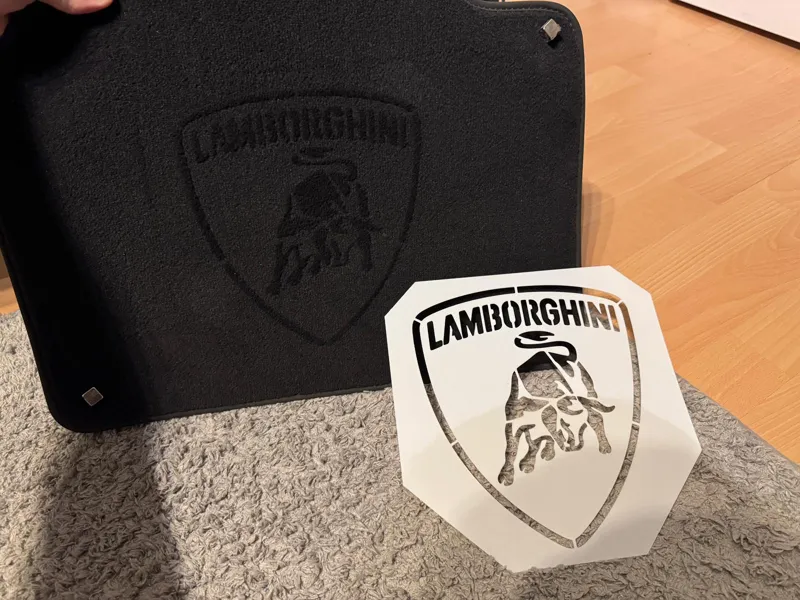 Lamborghini Schablone - Detailing