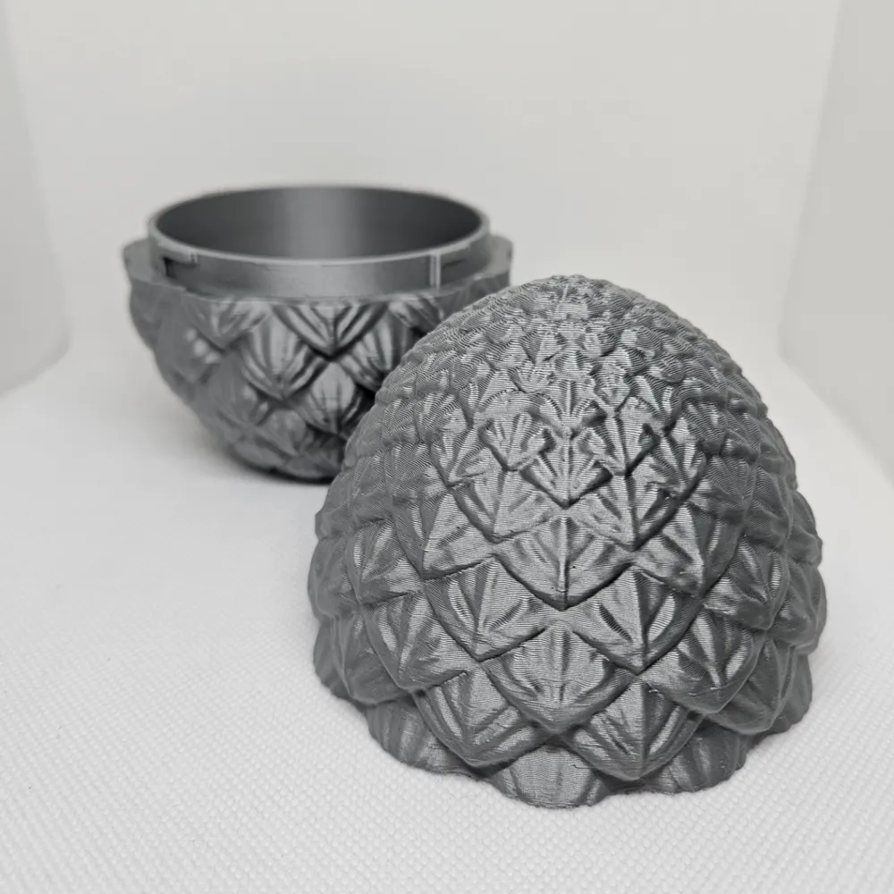 Scaled Dragon Egg - Free 3D Print Model - MakerWorld