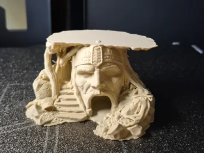 Petrified Titan – Ancient Guardian Statue