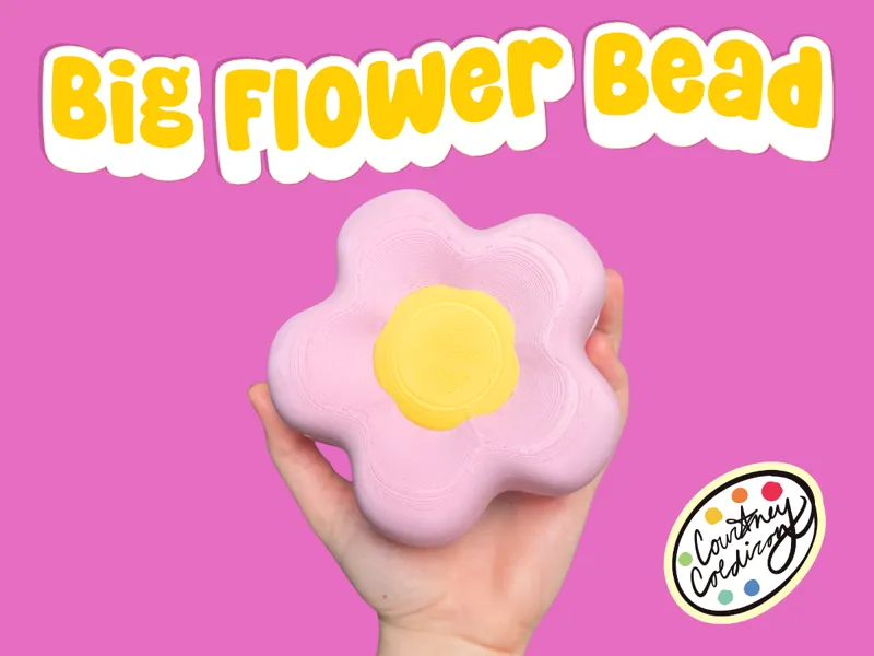 Big Flower Bead
