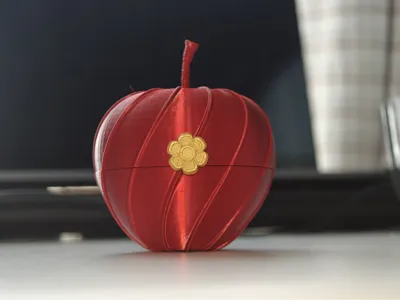 Summer Day Apple Jewelry Box (Caleb's apple jewelry box)