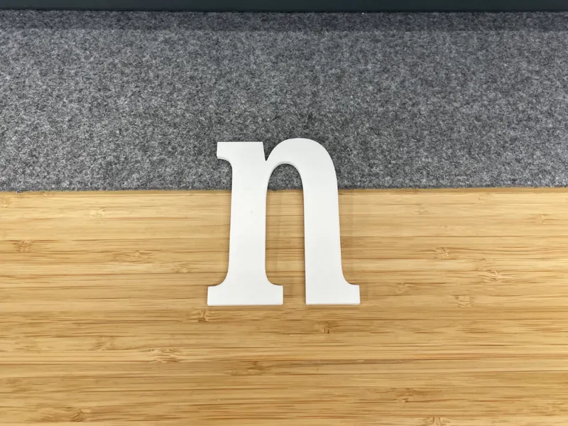 Lower Case n