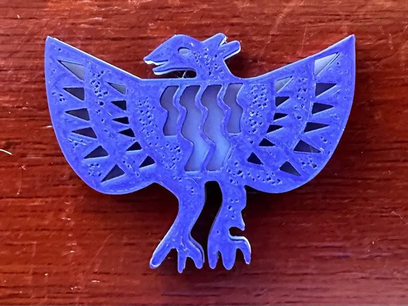 School crest Eagle