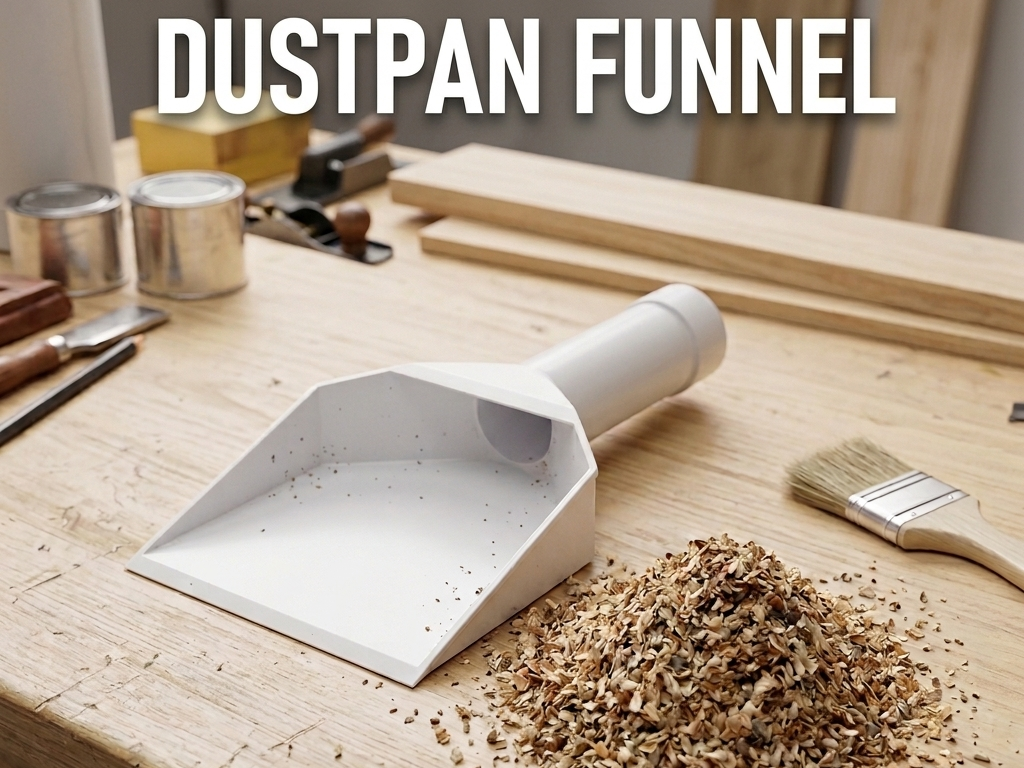DUSTPAN FUNNEL