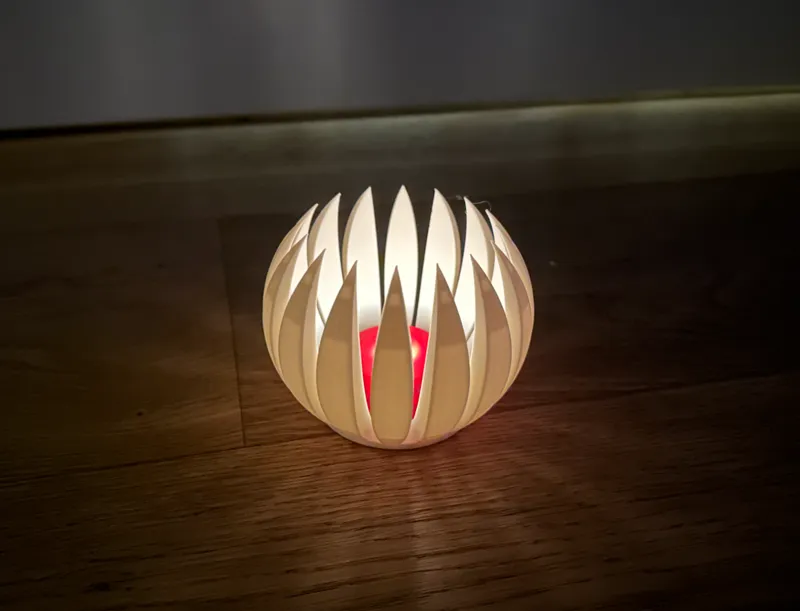 Modern Christmas Star for Tealight