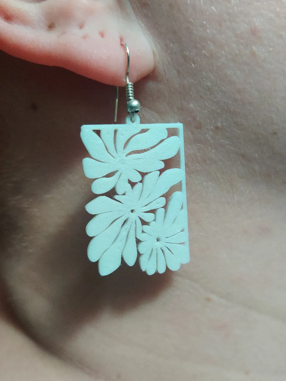 Blooming dance earrings view 2